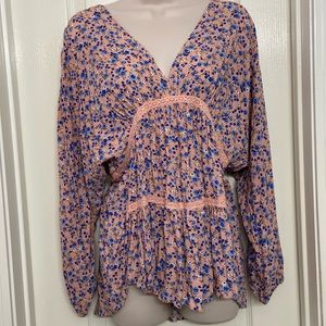 Pink Lily Hi lo Blouse